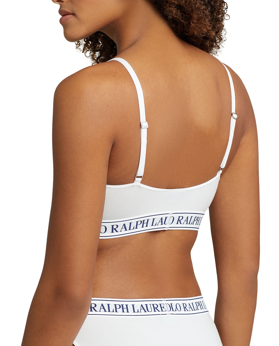 Soutien sem aro tipo bralette Branco-2