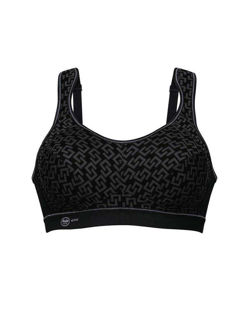 Soutien desportivo sem aro Preto-2