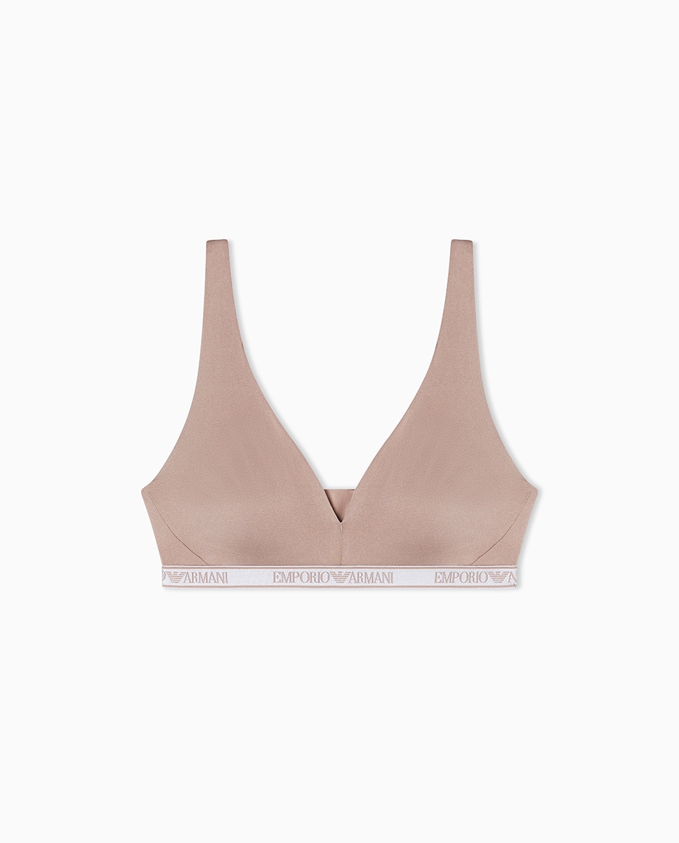 Bralette de Copa Moldada de Microfibra "Iconic Microfiber" Nude-3