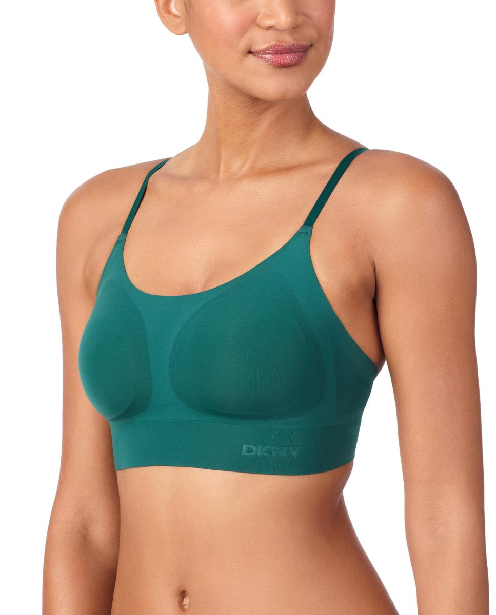 Sujetador de mujer sin aro - DKNY - Verde oscuro Verde oscuro-2