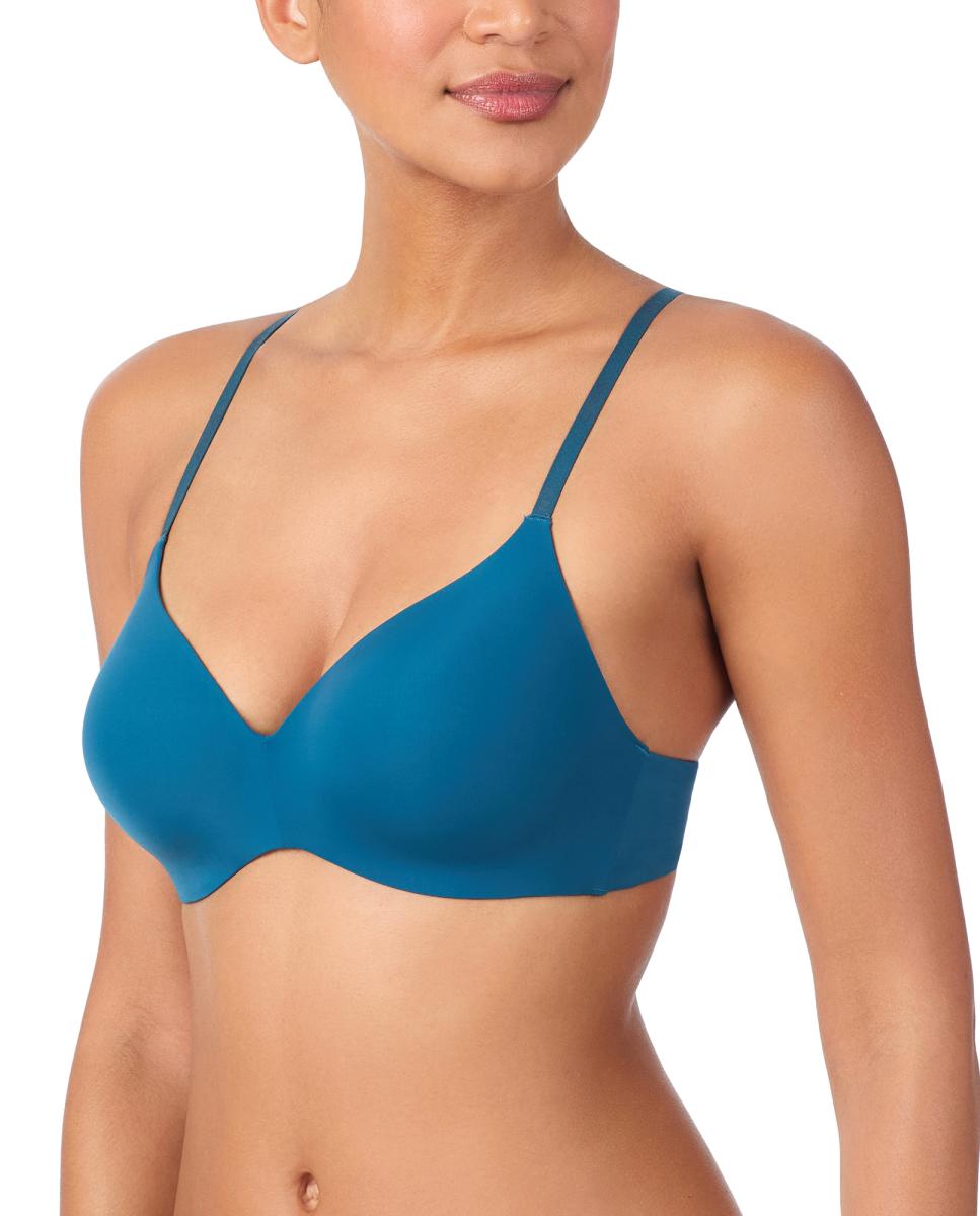 Sujetador de mujer sin aro - DKNY - Azul Azul-2