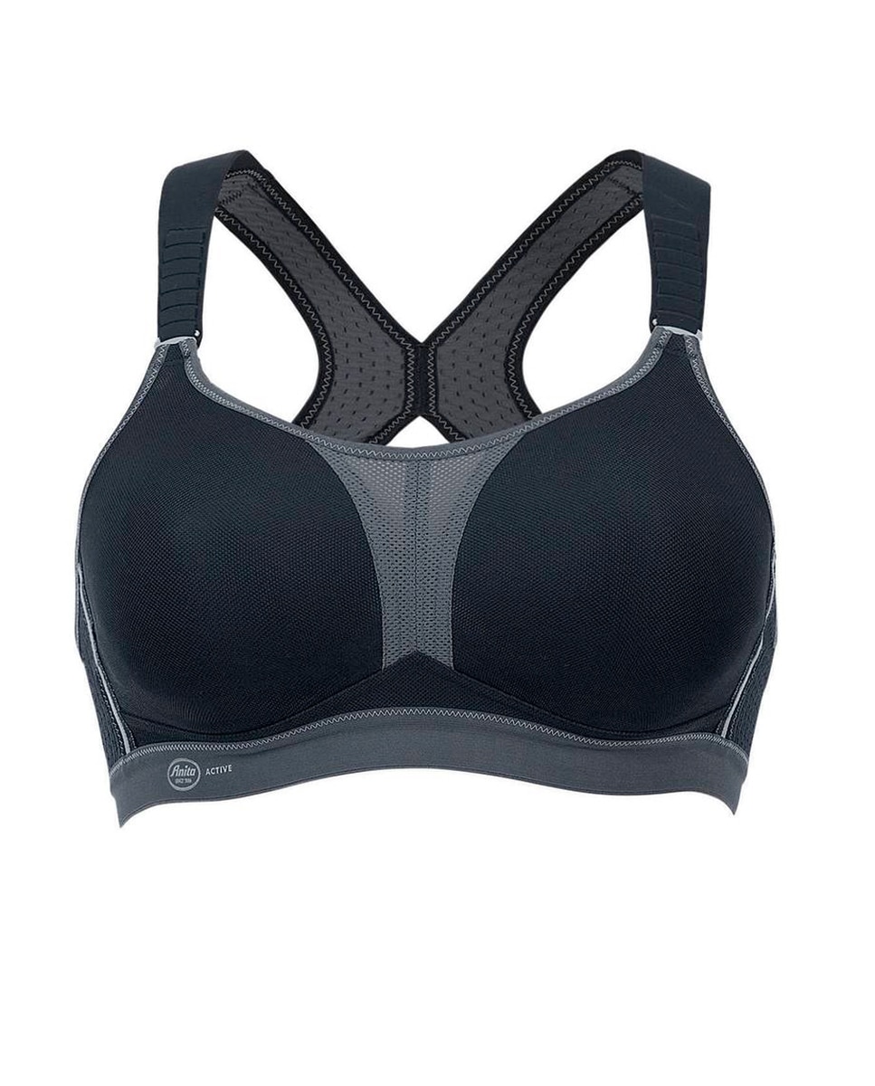 Soutien de mulher Anita desportivo sem aros Preto-3