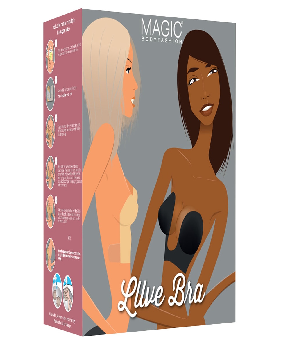 Soutien Luve Bra adesivo sem aro e invisível Marfim-3