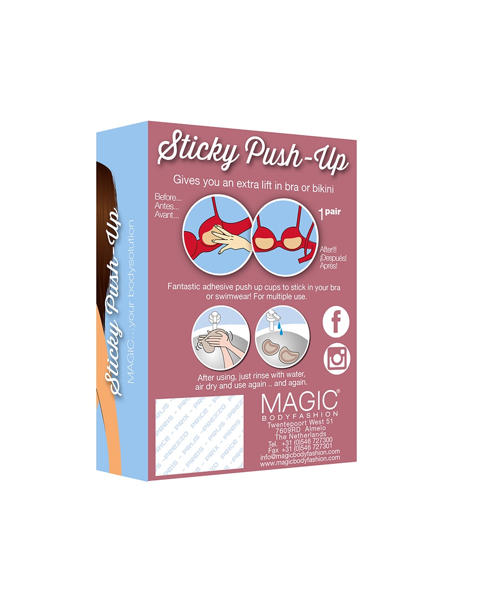 Enchimento Push-Up para Soutien e Biquíni Marfim-4