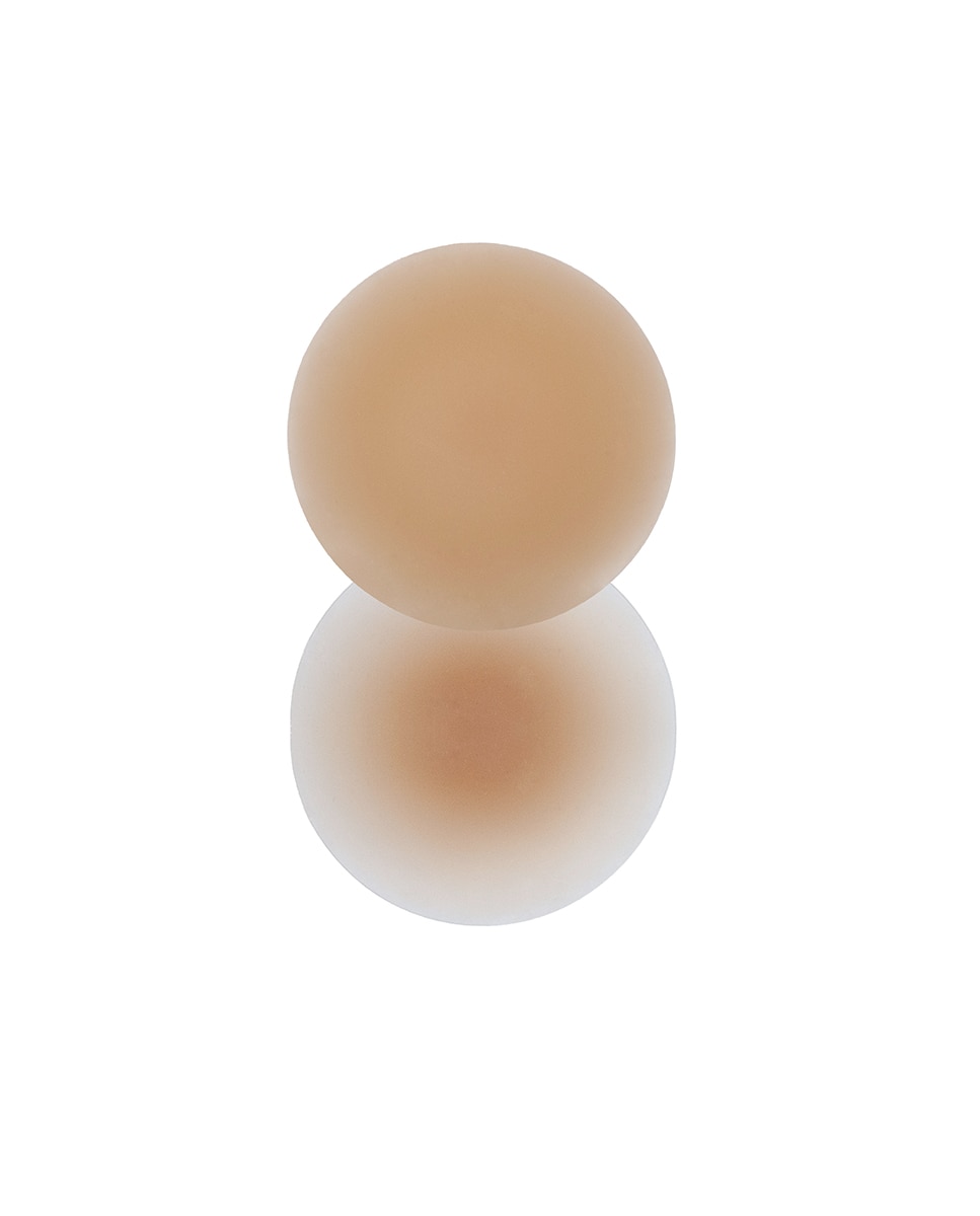 Tapa-Mamilos de Silicone Não Adesivos com Efeito de Ventosa Cru-2
