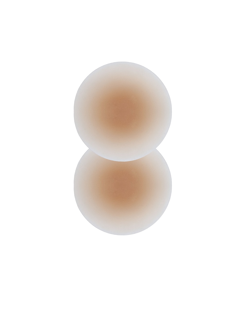 Tapa-Mamilos de Silicone Não Adesivos com Efeito de Ventosa Cru-3