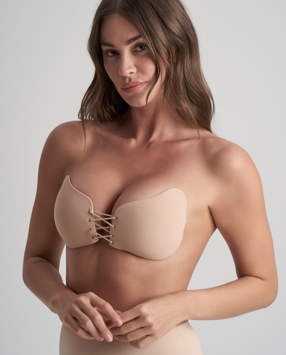 Imagem 0 de Soutien Bandeau sem Costas nem Aro Adesivo com Fecho à Frente