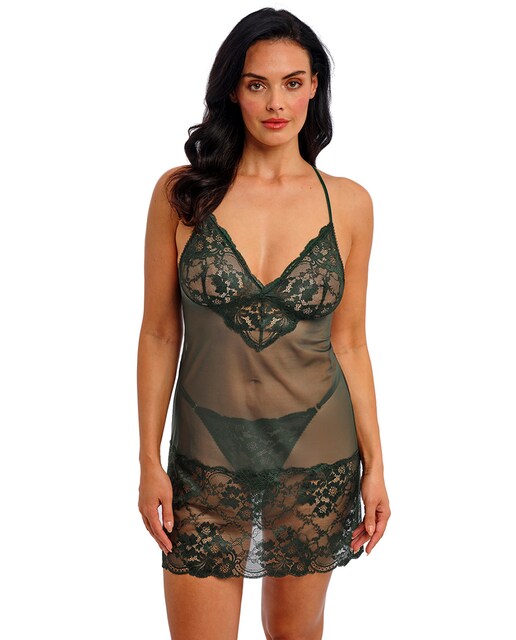 Imagem 0 de Camisa de Renda Floral e Tule Sedução