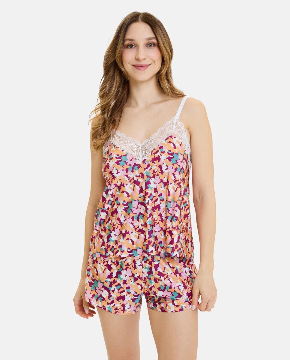 Calções Estampados Multicolor-3