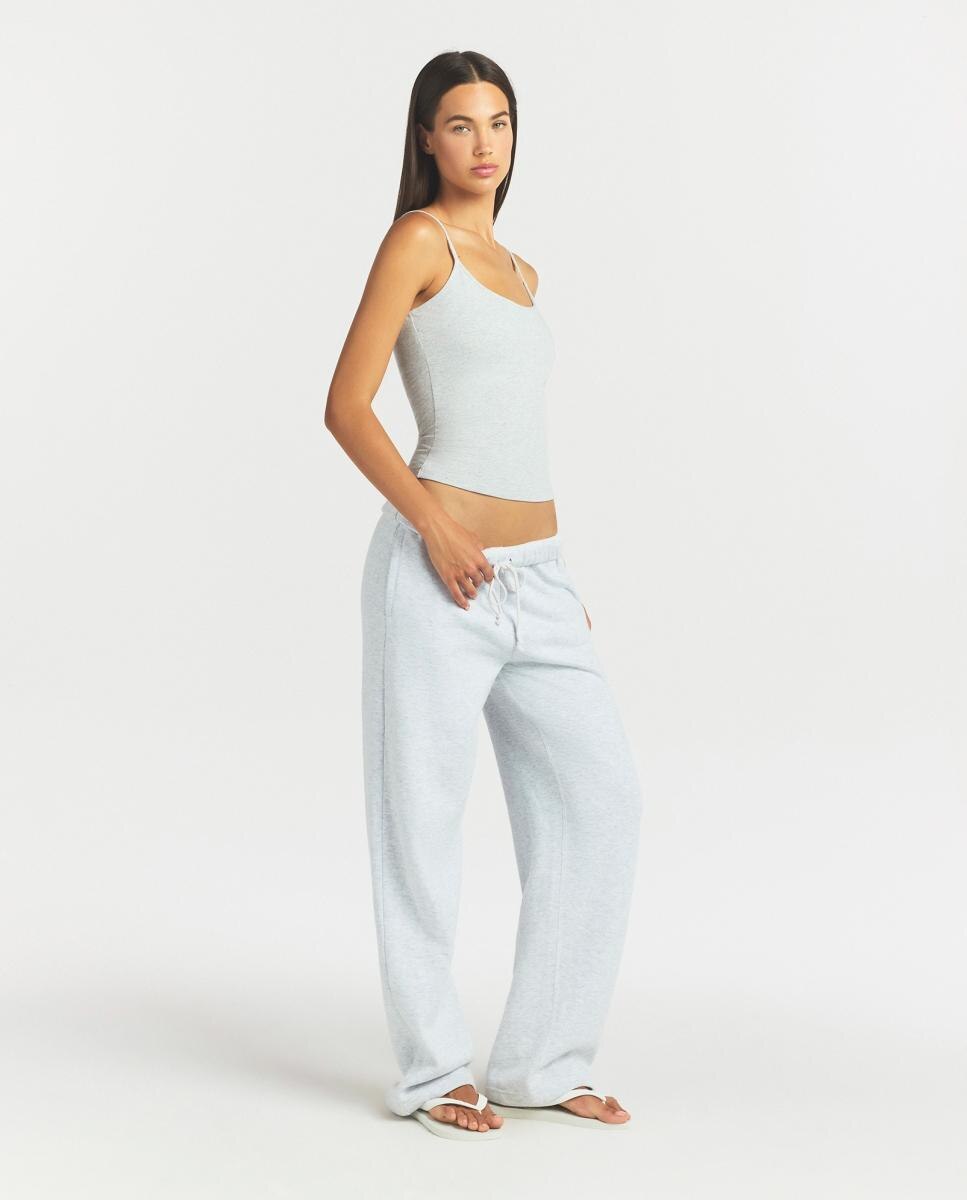 Pantalón recto casual - Skims - Gris claro Gris claro-3