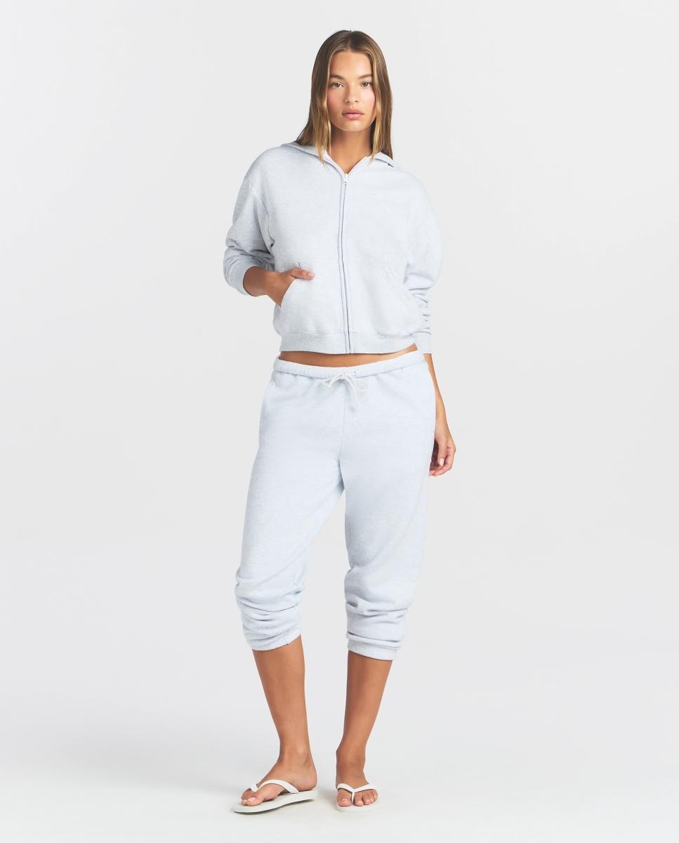 Sudadera con cremallera y capucha, cálida y versátil. - Skims - Gris claro Gris claro-5