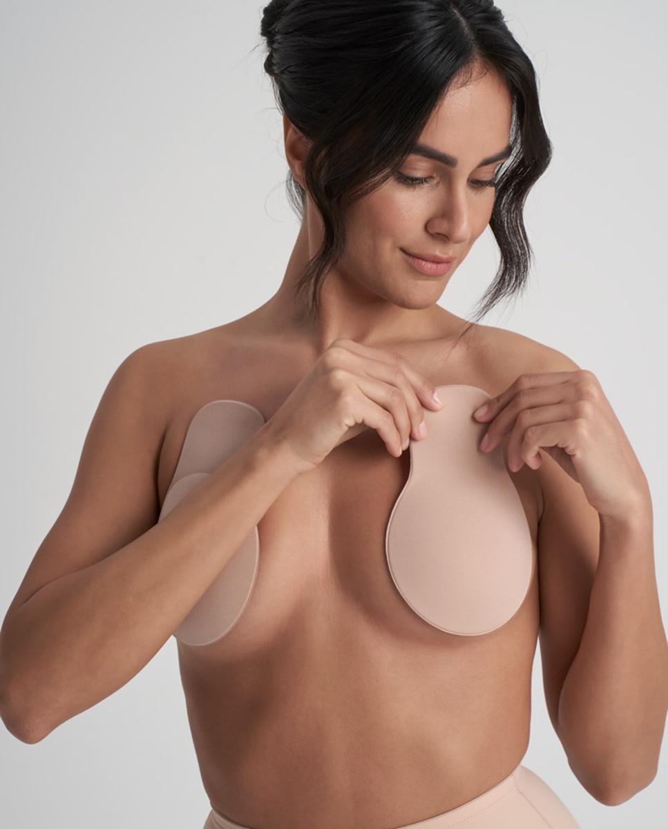 Imagem 0 de Copas de Tecido Adesivas para Substituir Soutien Bandeau. Realçam e Moldam