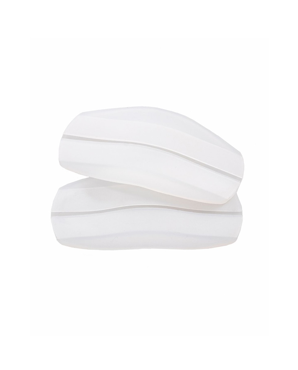 Almofadas de Silicone Suaves Anti-Fricção para Soutien com Tiras Branco-2