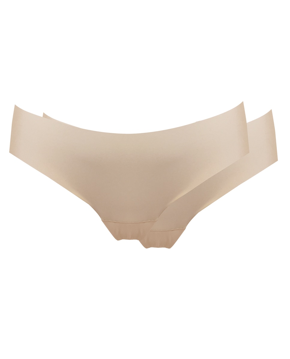 Pack de duas tangas Dream Invisibles MAGIC Bodyfashion invisíveis Marfim-3