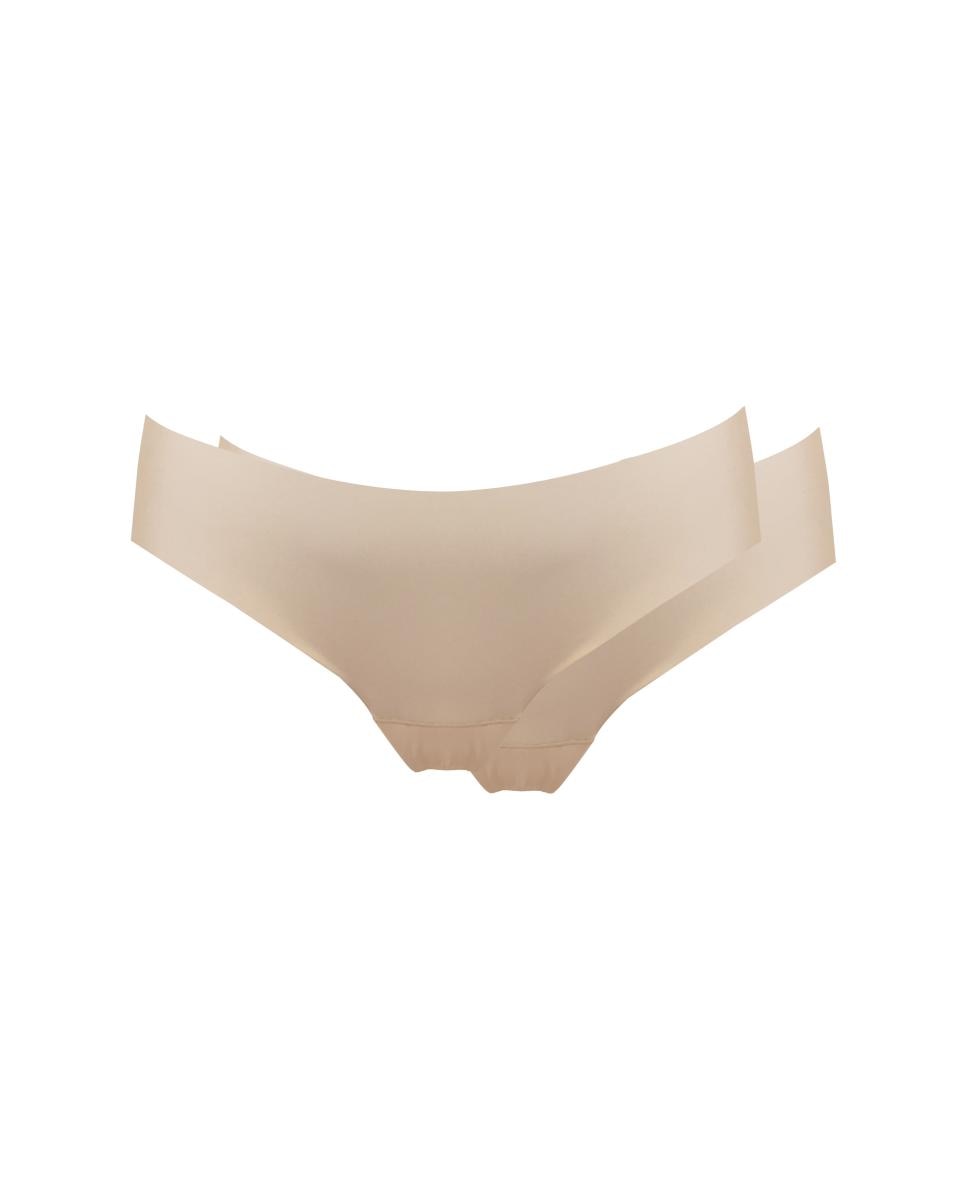 Pack de duas tangas Dream Invisibles MAGIC Bodyfashion invisíveis Marfim-3