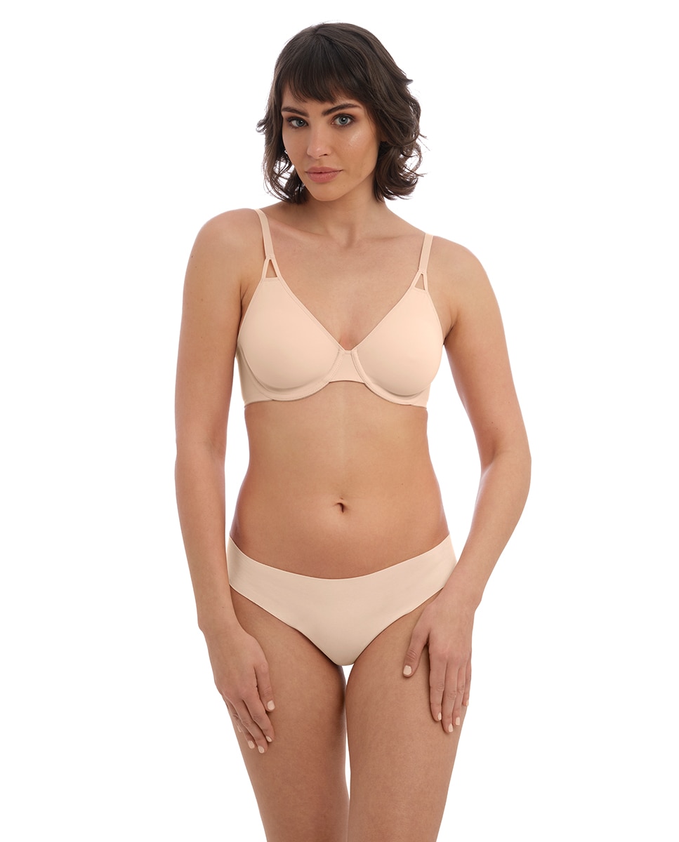 Tanga de cintura média sem costuras Natural-3