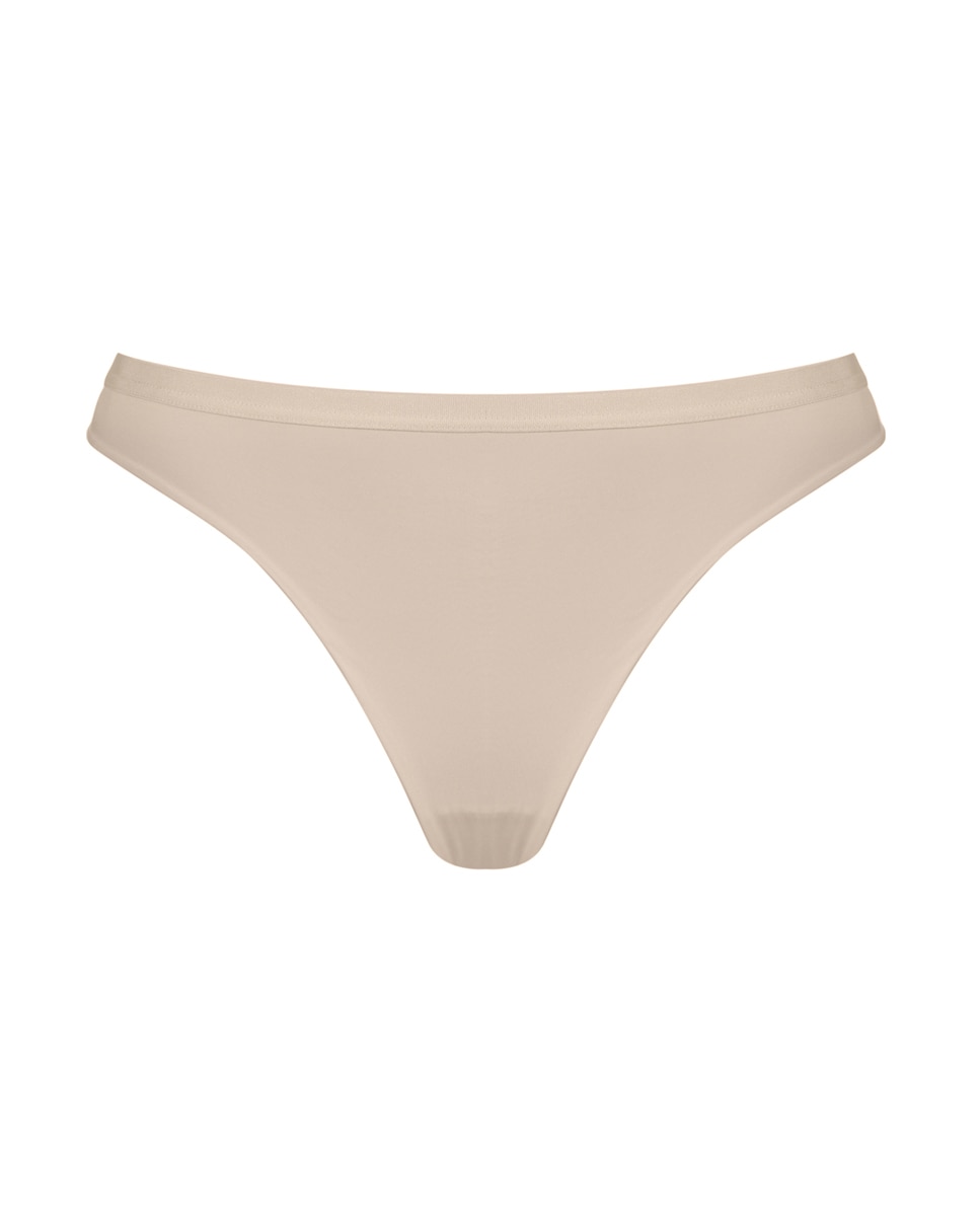 Tanga Invisível em Tecido Reciclado Natural-4