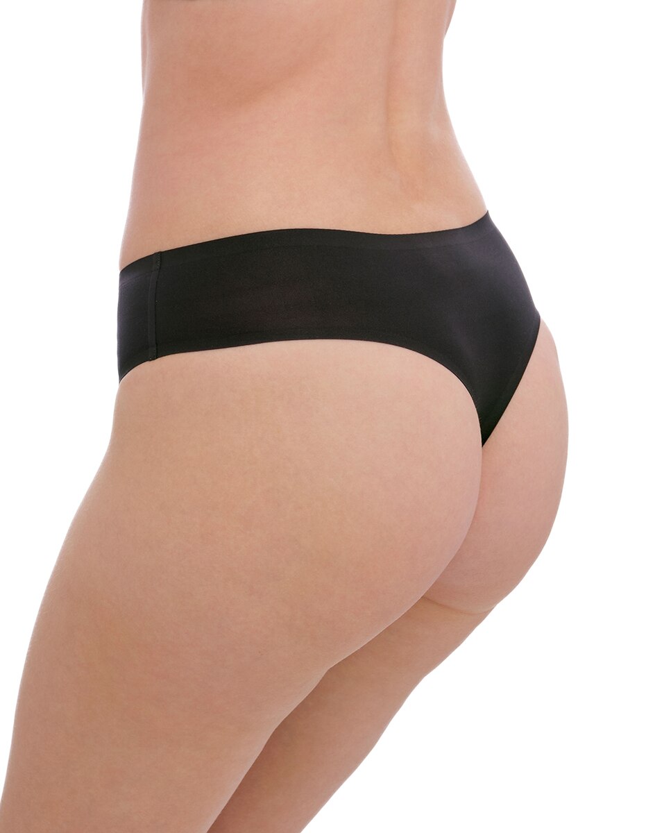 Tanga de tamanho único Preto-2