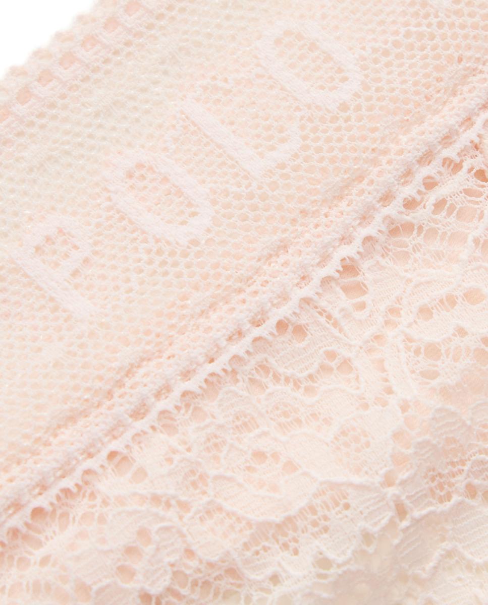 Tanga com Renda - Rosa Rosa-5