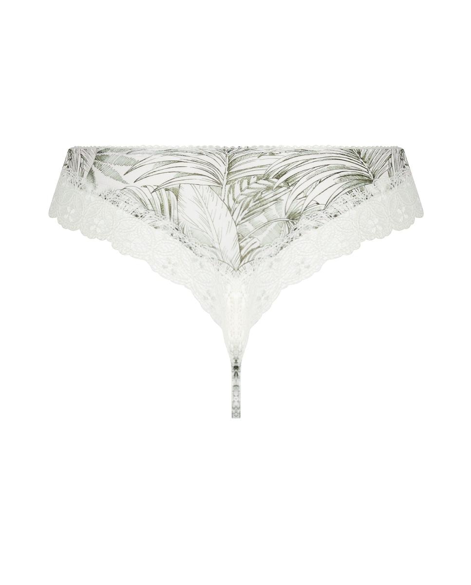 Tanga de Malha com Acabamento Invisível Verde-2