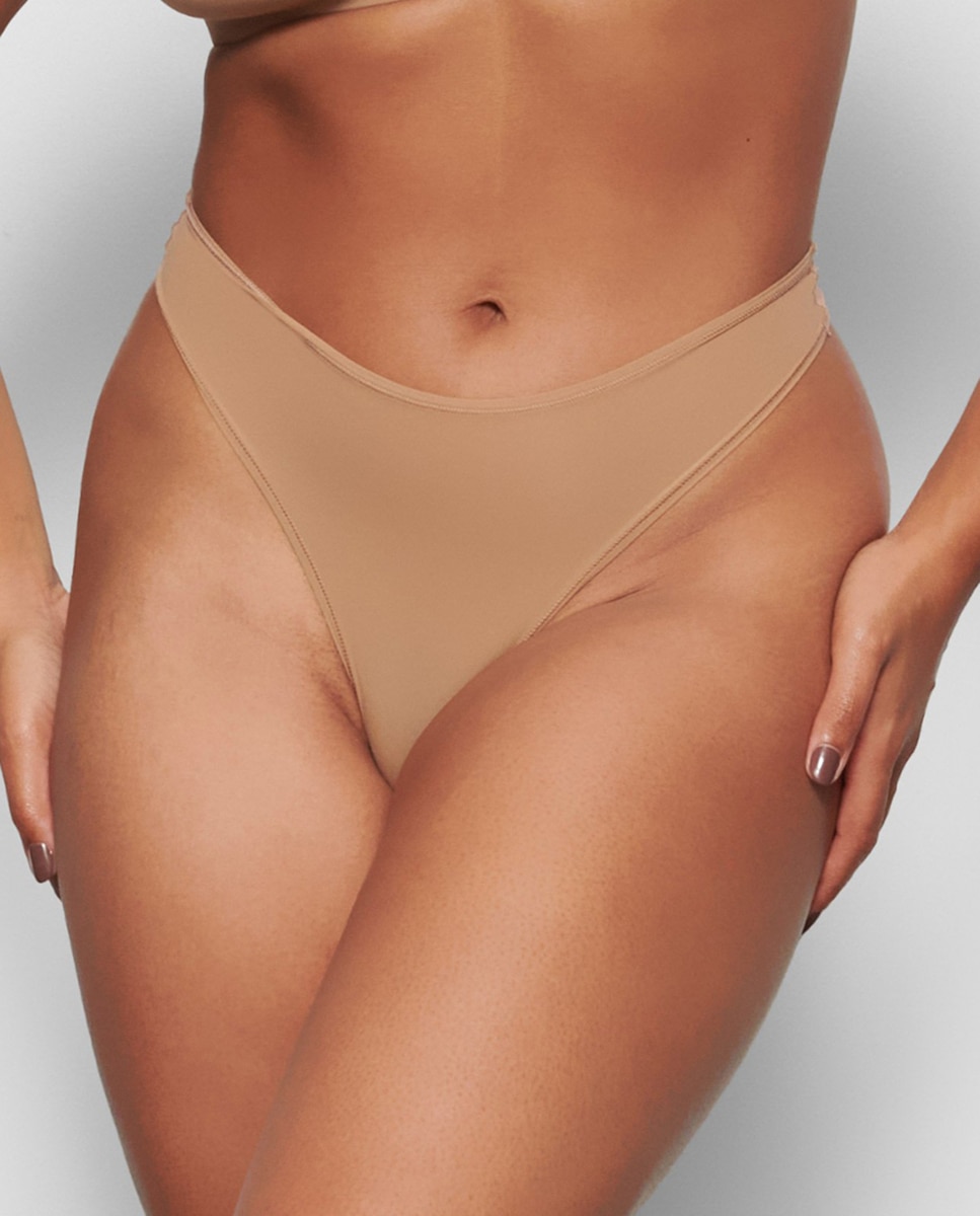 Imagen 1 de Tanga clásica ligera de mujer - Skims - Teja Teja