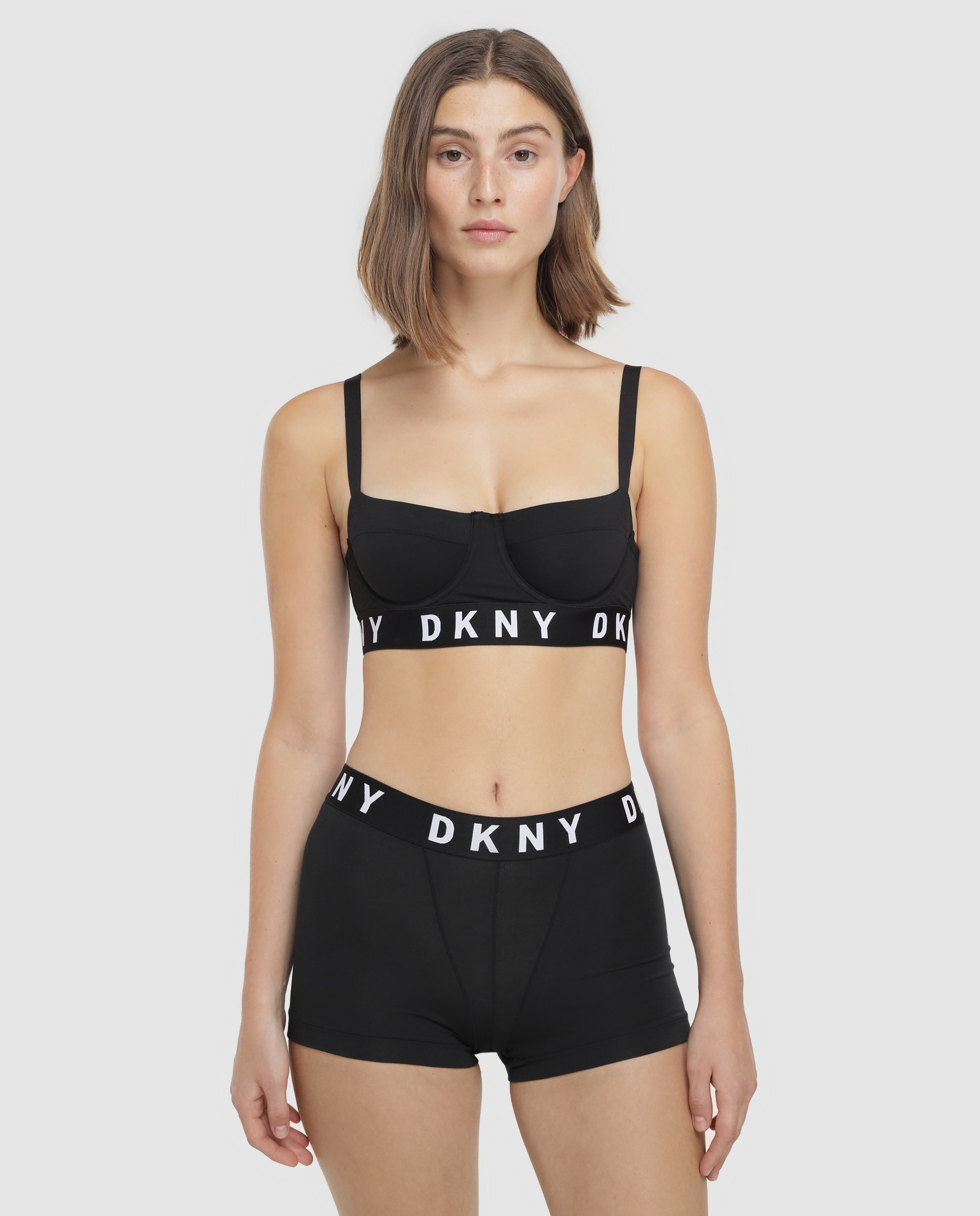 Culotte Boyfriend Group - DKNY - Negro Negro-3