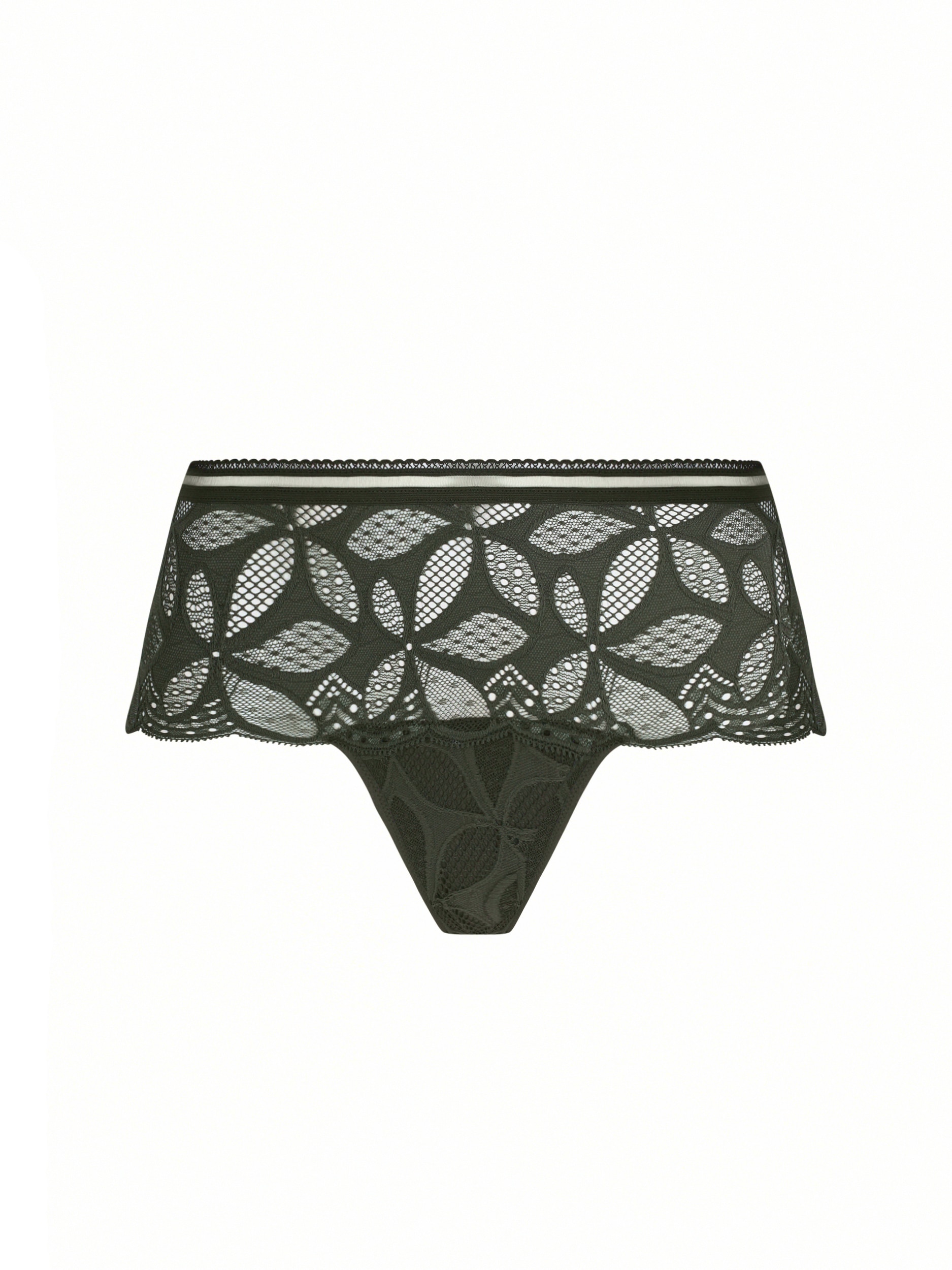 Culotte - Preto Bege-3