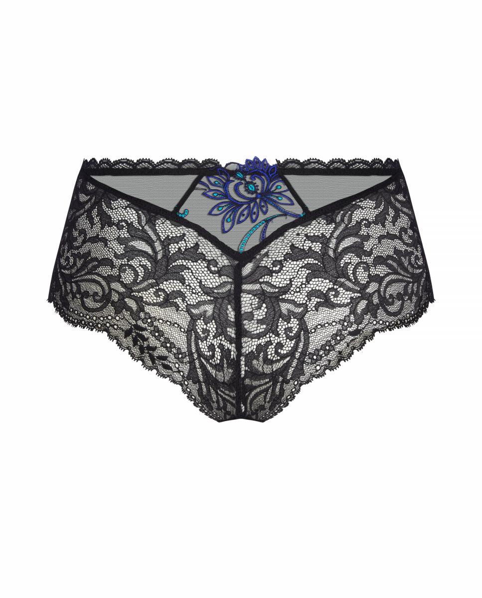 Culotte Bordado com Renda Pretos-2