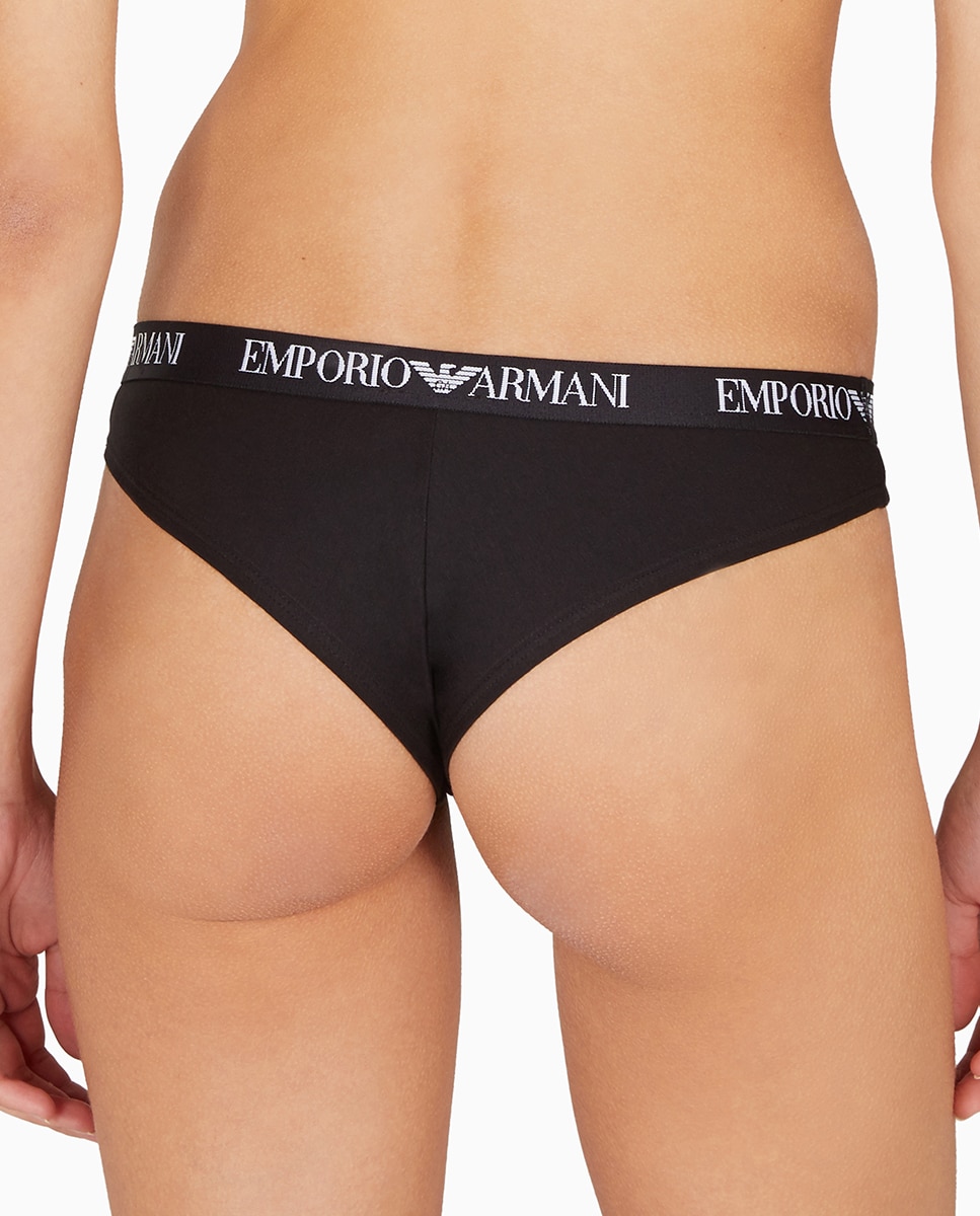 Pack de Duas Cuecas Asa Delta Básicas de Algodão "Essential Cotton" Preto-2