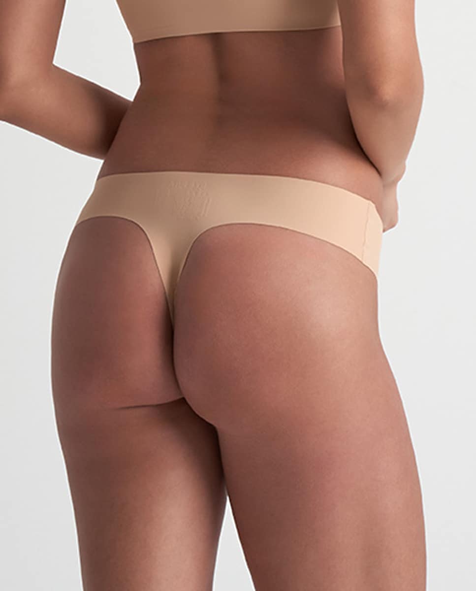 Pack de Duas Tangas Invisíveis sem Costuras Multicolor-3