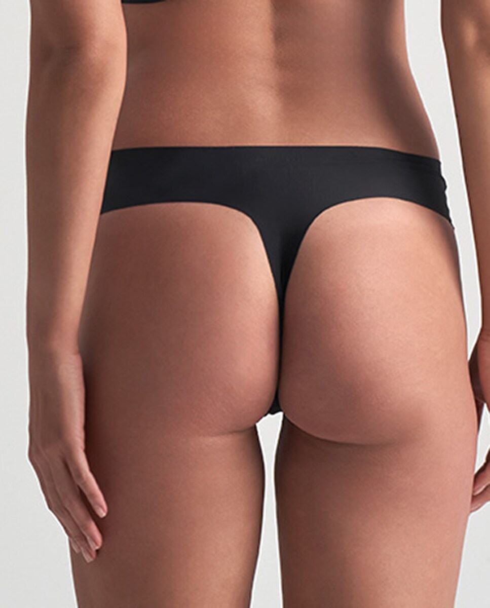 Pack de Duas Tangas Invisíveis sem Costuras Multicolor-4