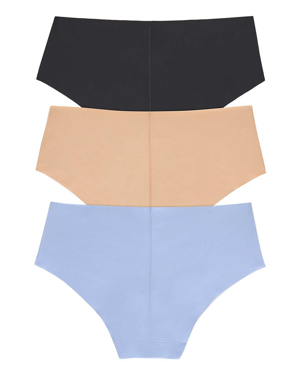Pack x 3 Slips de Microfibra Multicolor-2