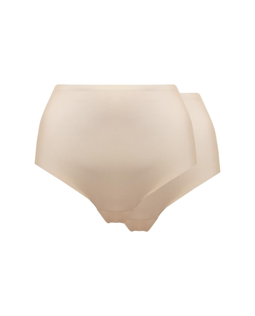 Pack de duas cuecas altas Dream Invisibles MAGIC Bodyfashion invisíveis Marfim-5