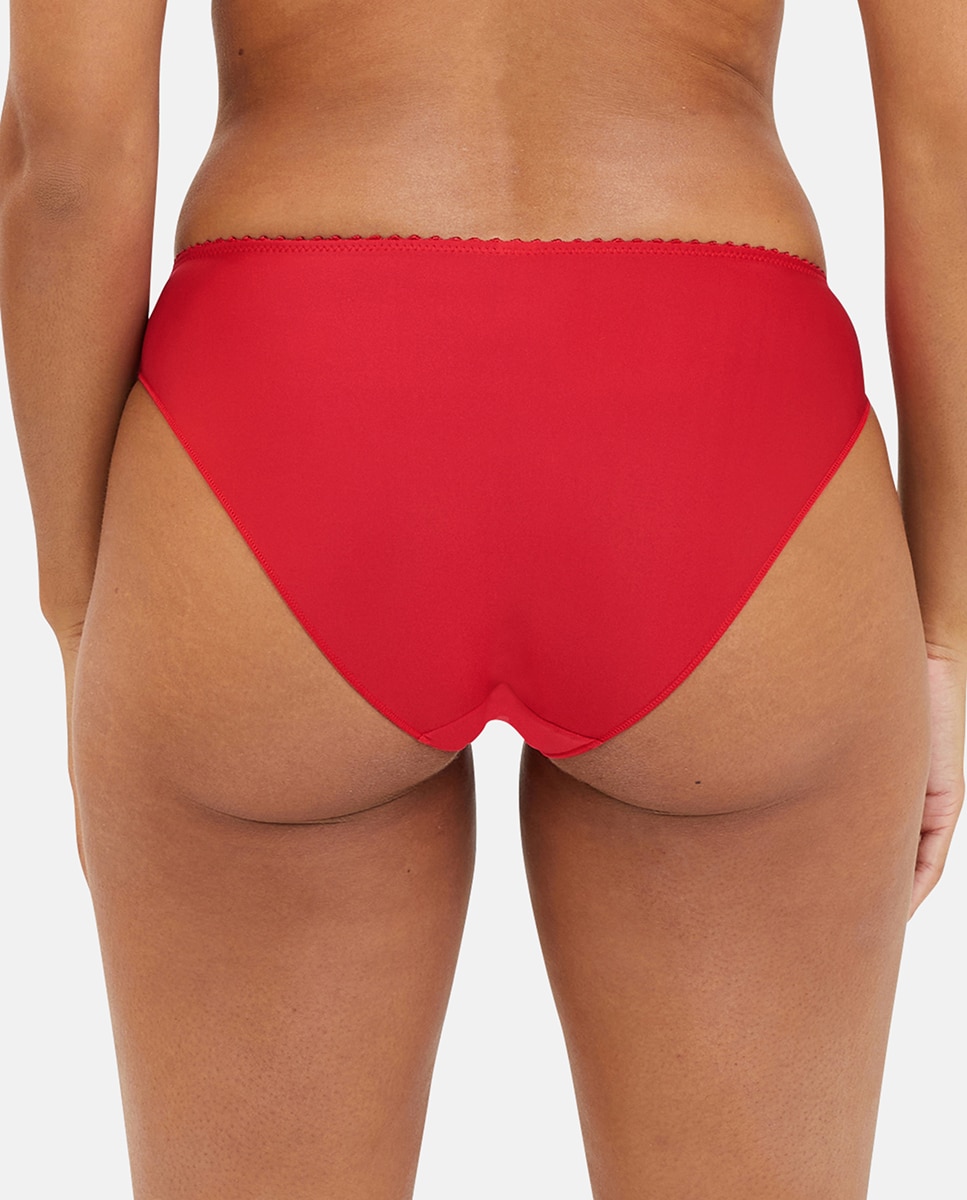 Cueca clássica Vermelho-2