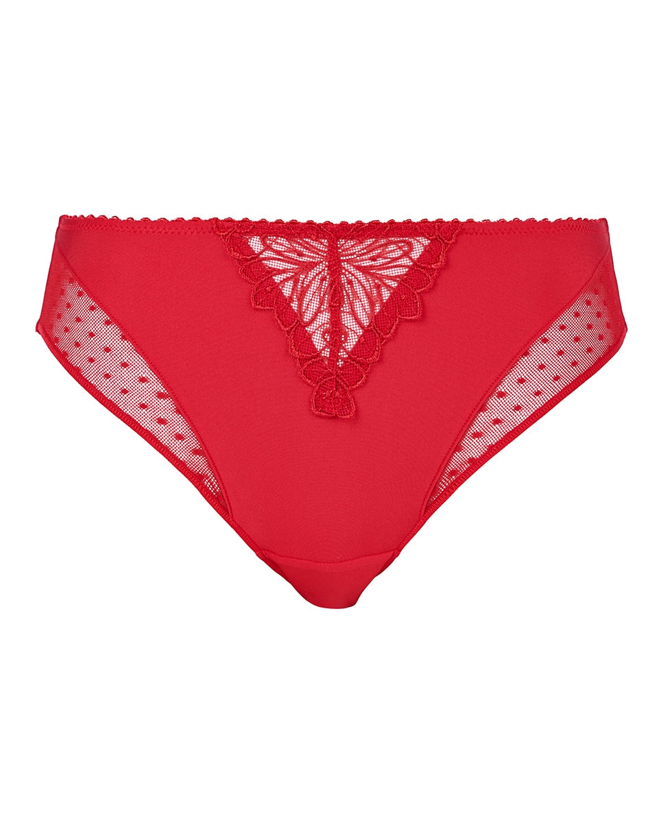 Cueca clássica Vermelho-3