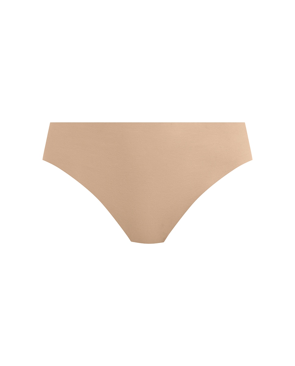 Cueca de Cintura Média sem Costuras Tamanho Único Natural-4