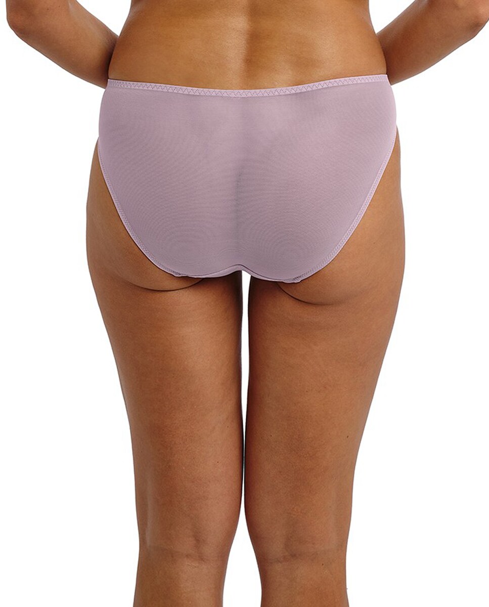 Cuecas Embrace Lace de renda e tule Lilás-2