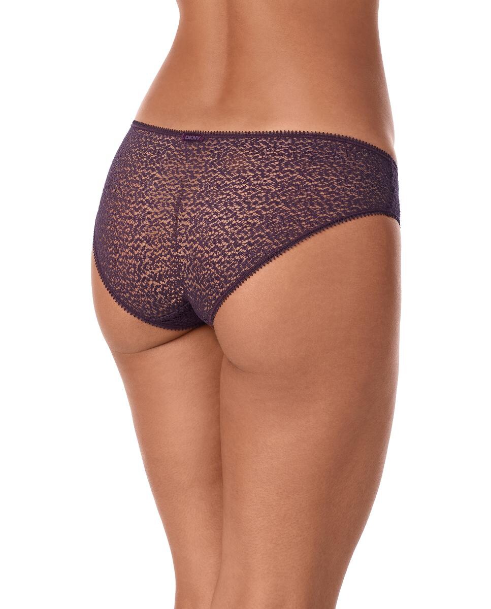 Cueca hipster Modern Lace de renda Roxo-2