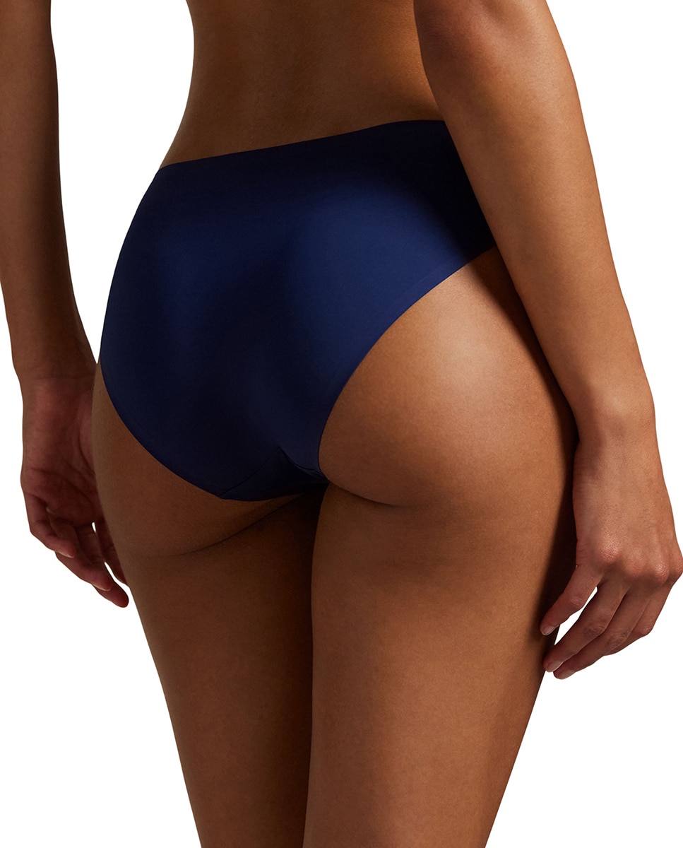 Cueca de Microfibra Invisível Azul-2