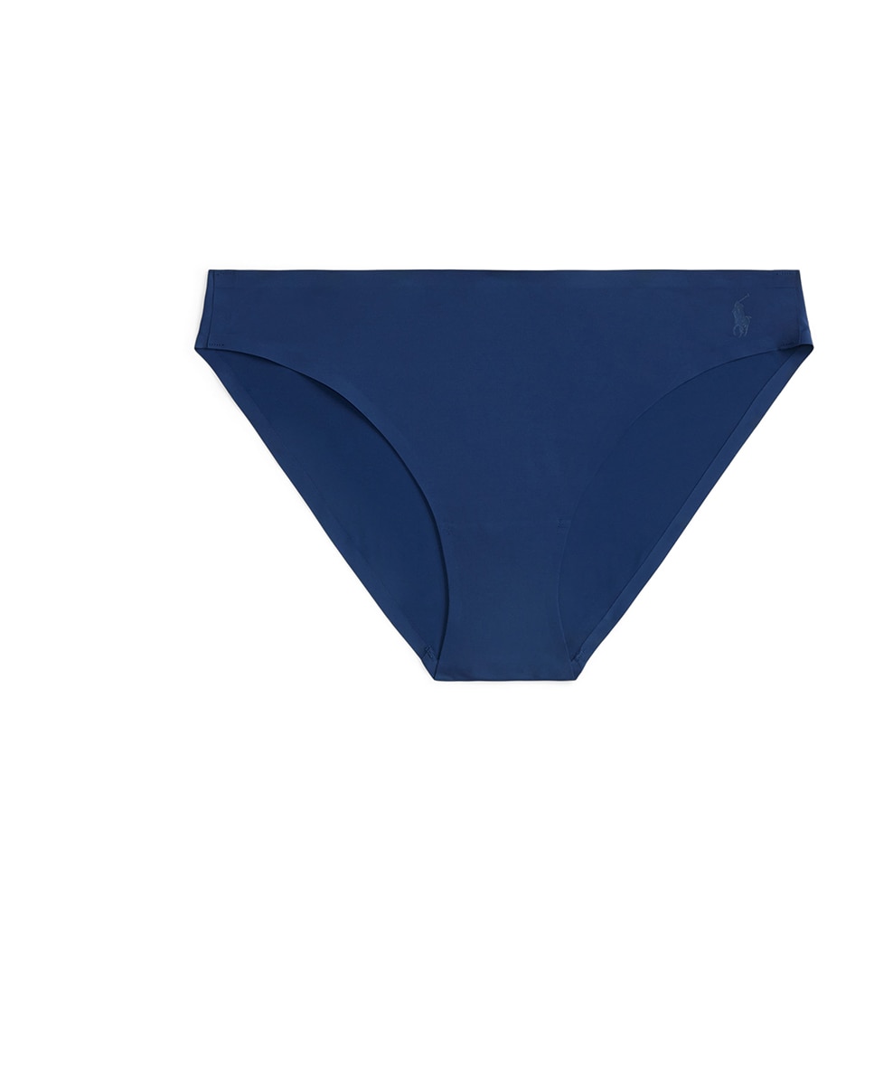 Cueca de Microfibra Invisível Azul-5