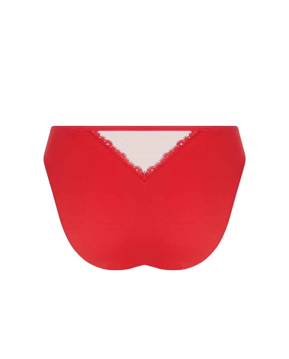 Cueca com Bordados e Rendas Rosa-4