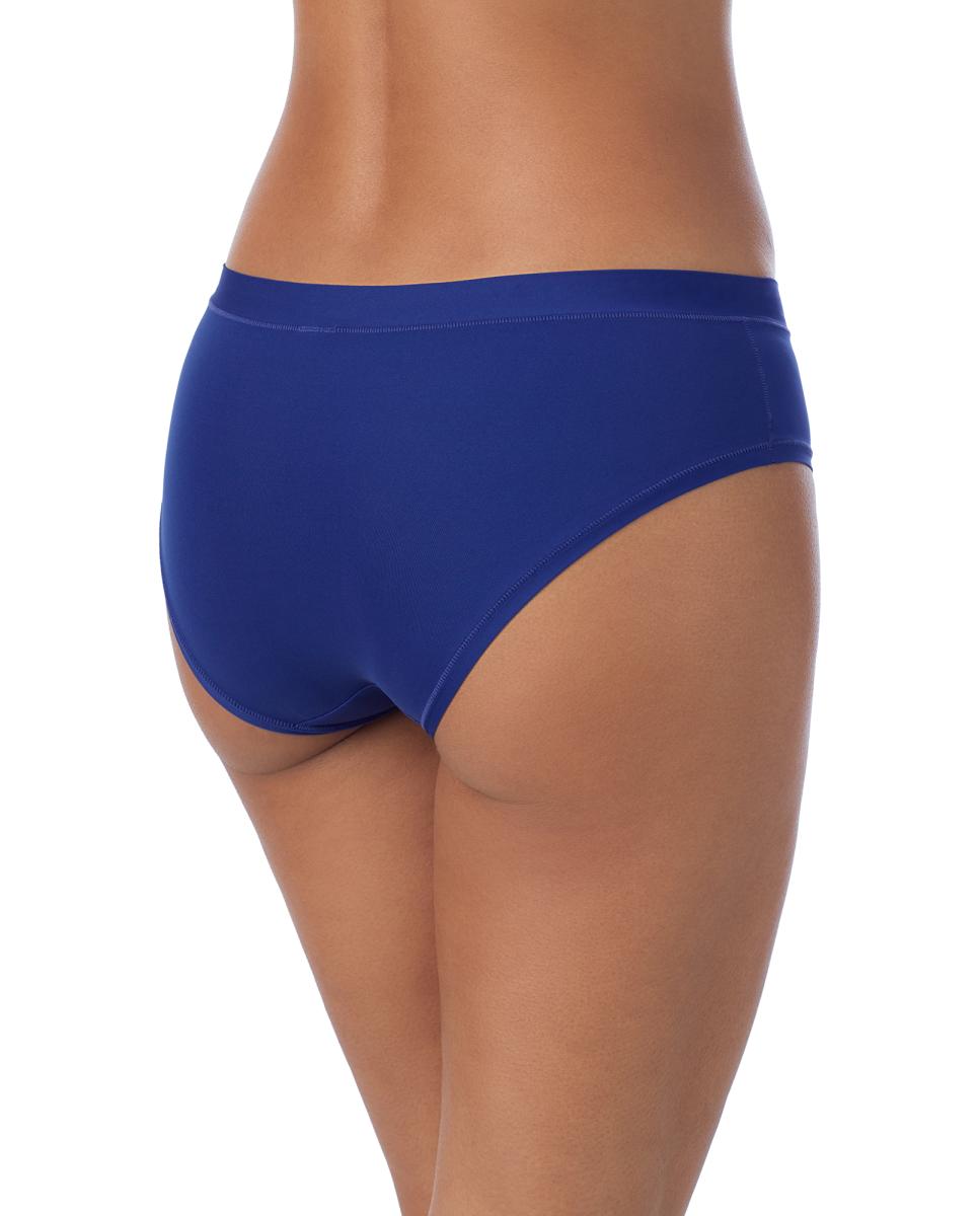 Cuecas de Mulher de Microfibra Azul-índigo-2
