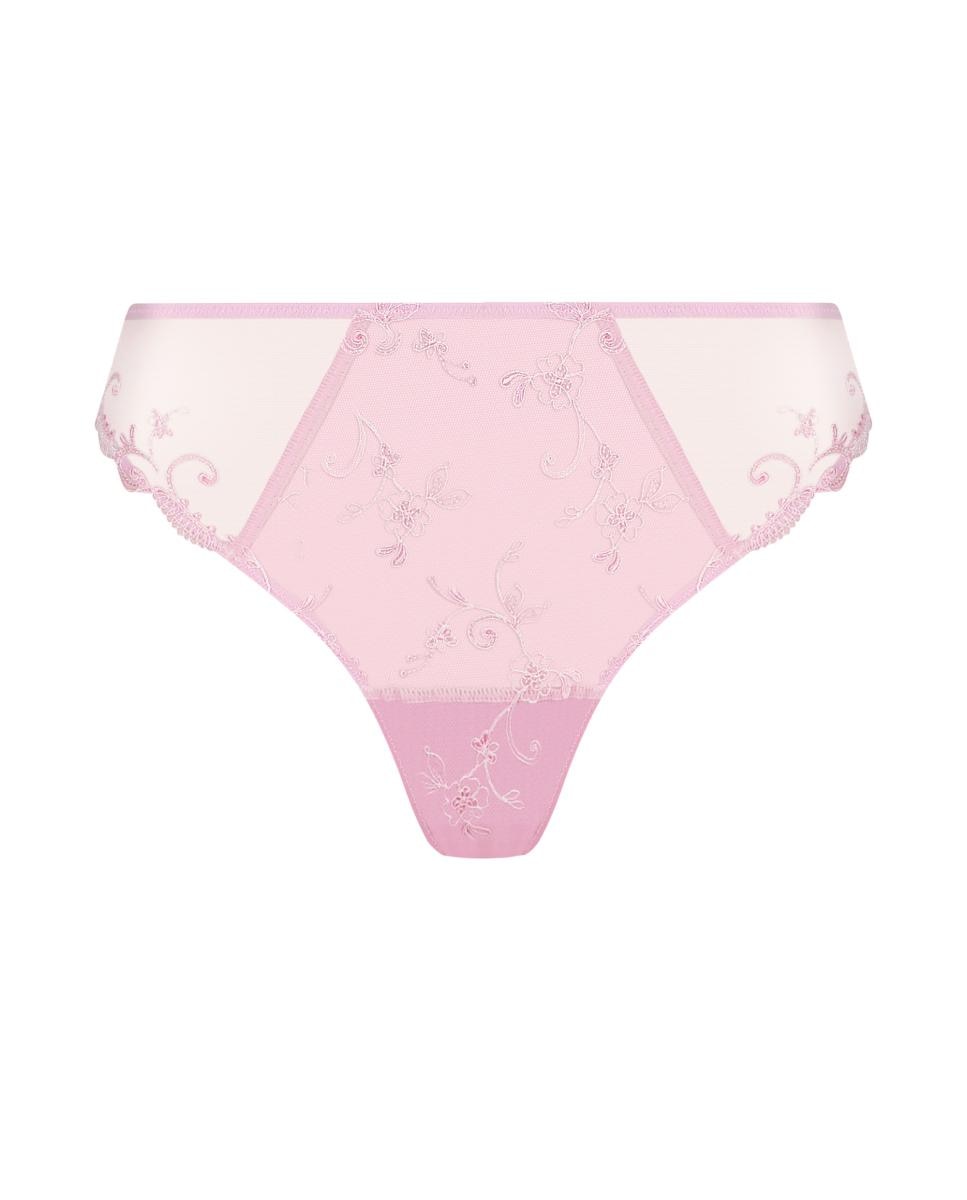 Cueca Normal de Licra Rosa-4