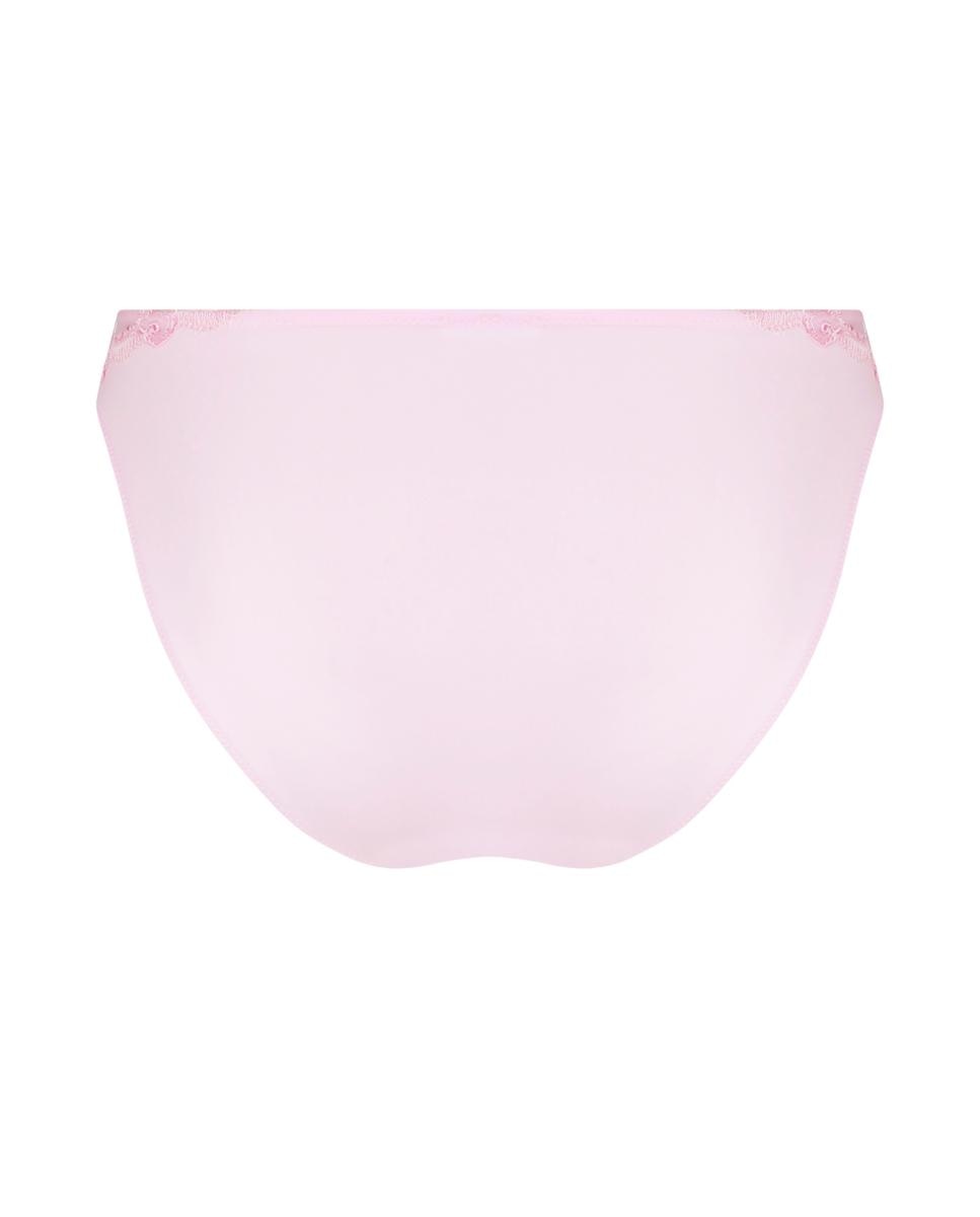 Cueca Normal de Licra Rosa-5