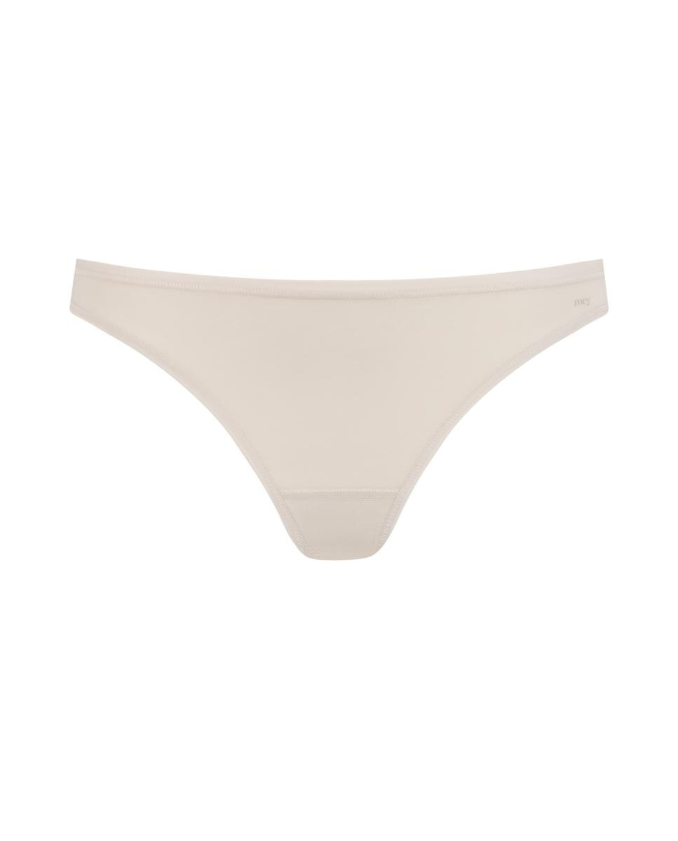 Tanga de Algodão Orgânico sem Costuras Natural-4