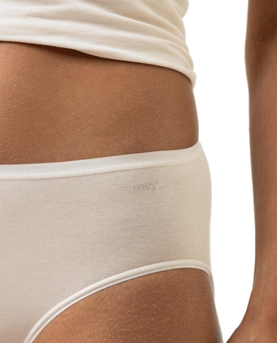 Cueca de Algodão Orgânico sem Costuras Natural-3
