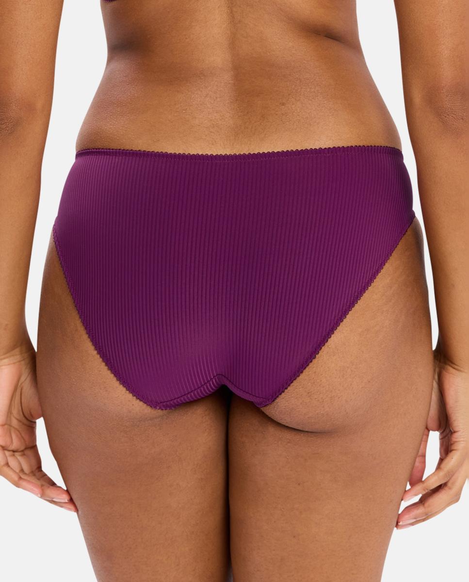 Cueca de Renda e Microfibra Multicolor-2