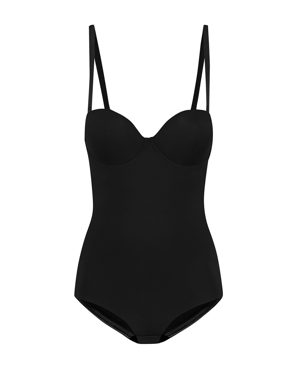 Body reductor de control firme con sujetador multiposición. - Bye Bra - Negro Negro-4