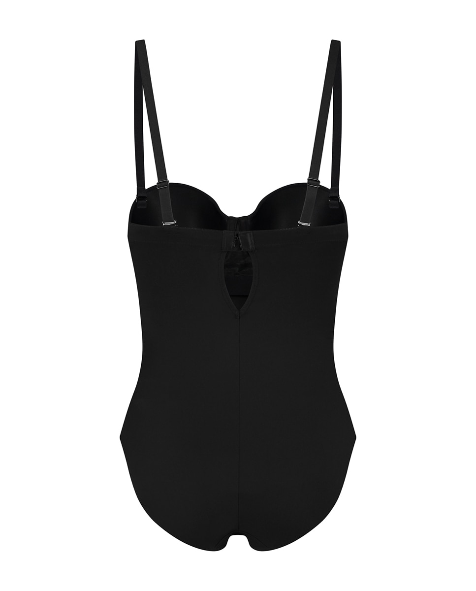 Body reductor de control firme con sujetador multiposición. - Bye Bra - Negro Negro-5