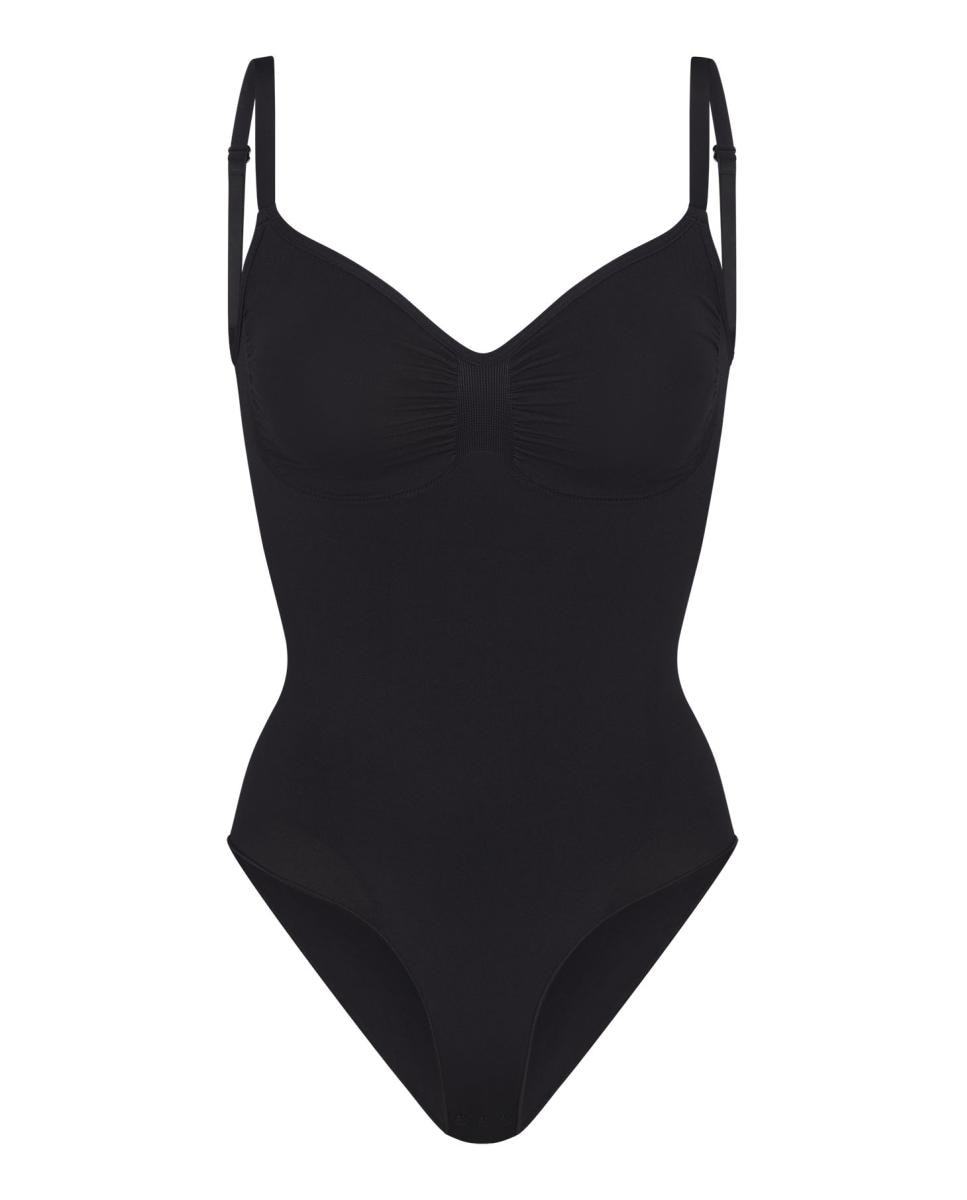 Body moldeador braga - Skims - Negro Negro-4